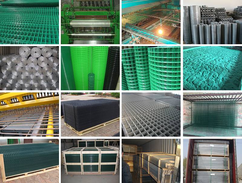 Our factory has advanced welded wire mesh production and test equipment, producing various size welded mesh roll and panels, larger welded wire in stock.