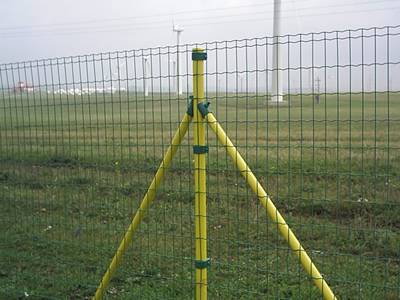 Euro fence used for protecting farm land