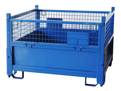 Welded wire container 11