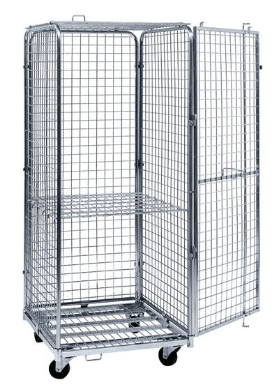 Welded wire container 12