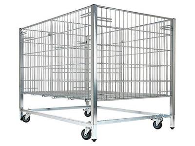 Welded wire container 4