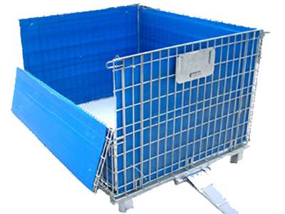 Welded wire container 8