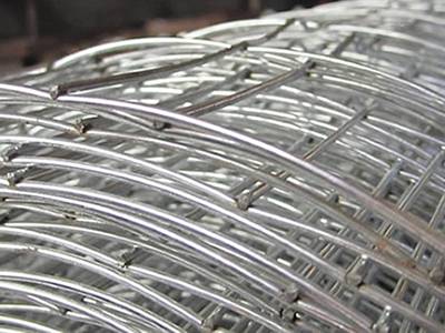 A roll of galvanized self-furring welded wire lath with furring crimp details and wire end details.