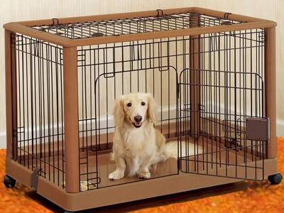 Application: welded dog cages